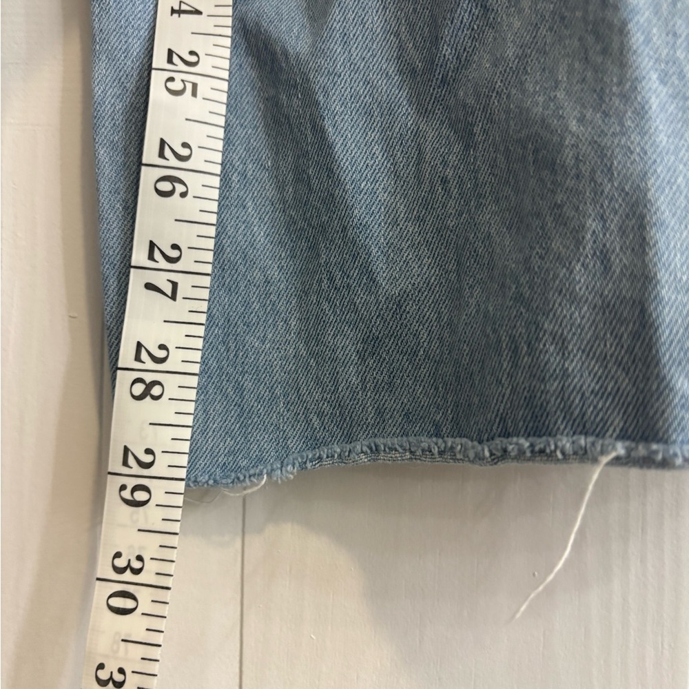 Hollister Light Blue Distressed Women Jeans - Picture 3 of 4